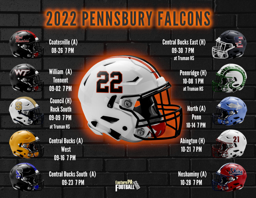 Pennsbury Football Schedule 2025