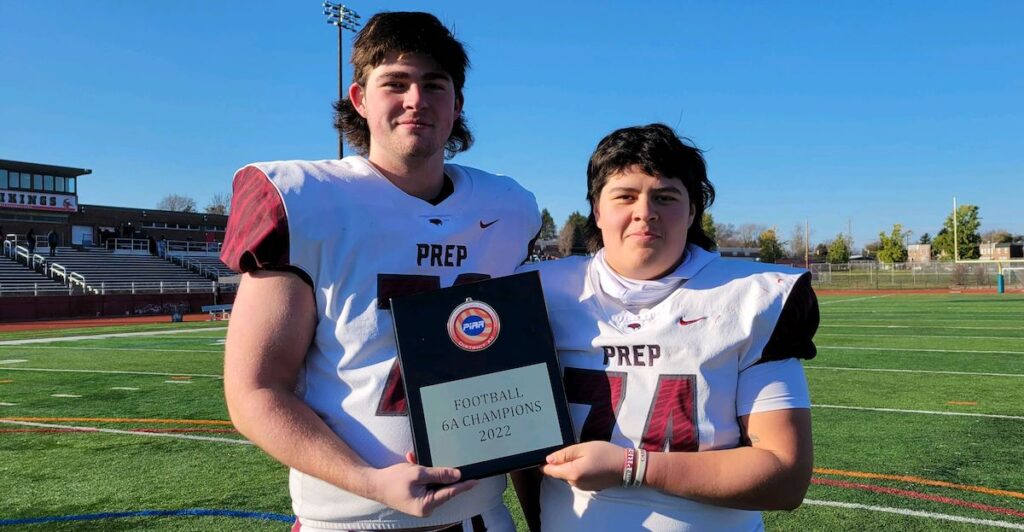 St. Joe Prep’s offensive line carries the weight in dominating