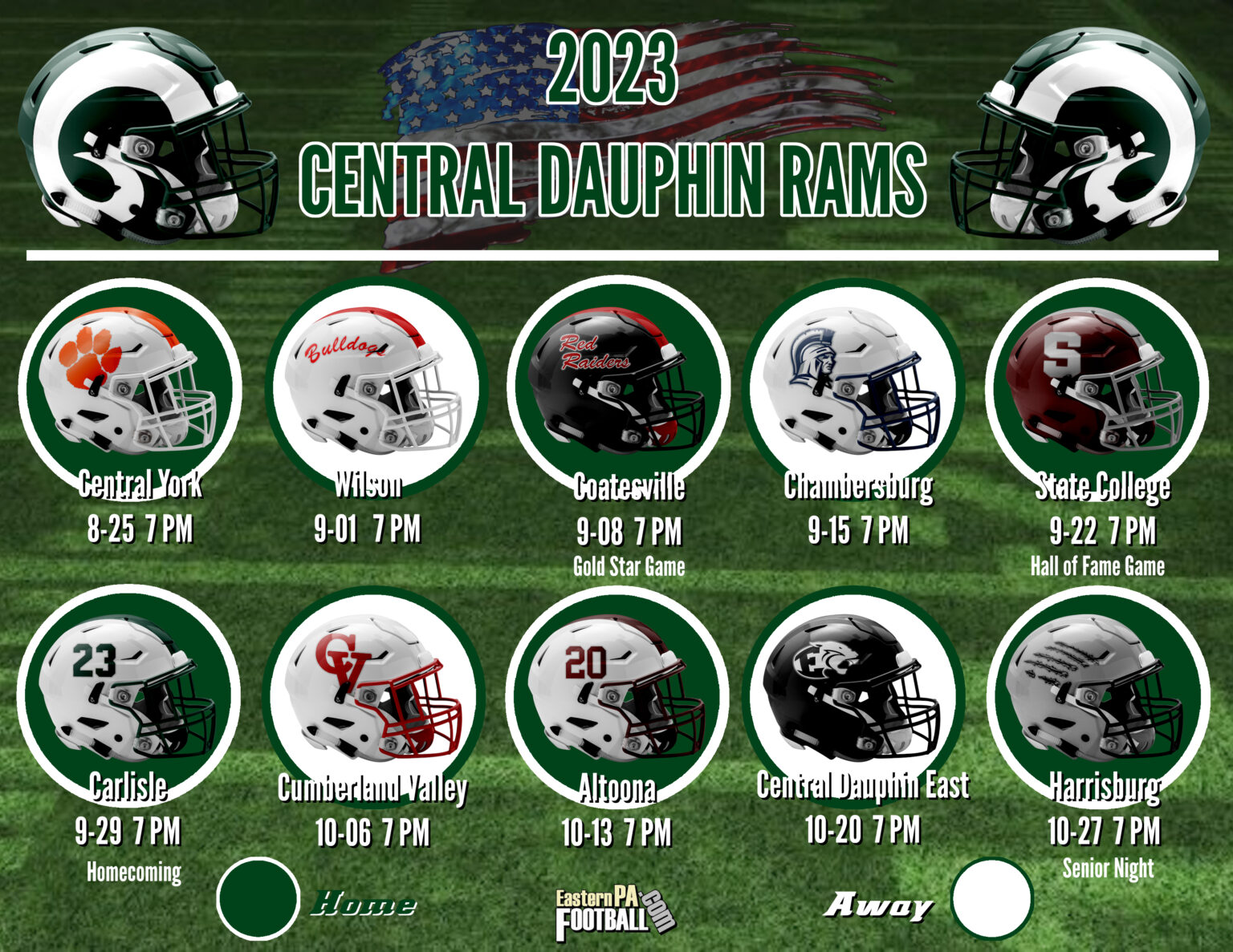 2023 Team Preview Central Dauphin Rams