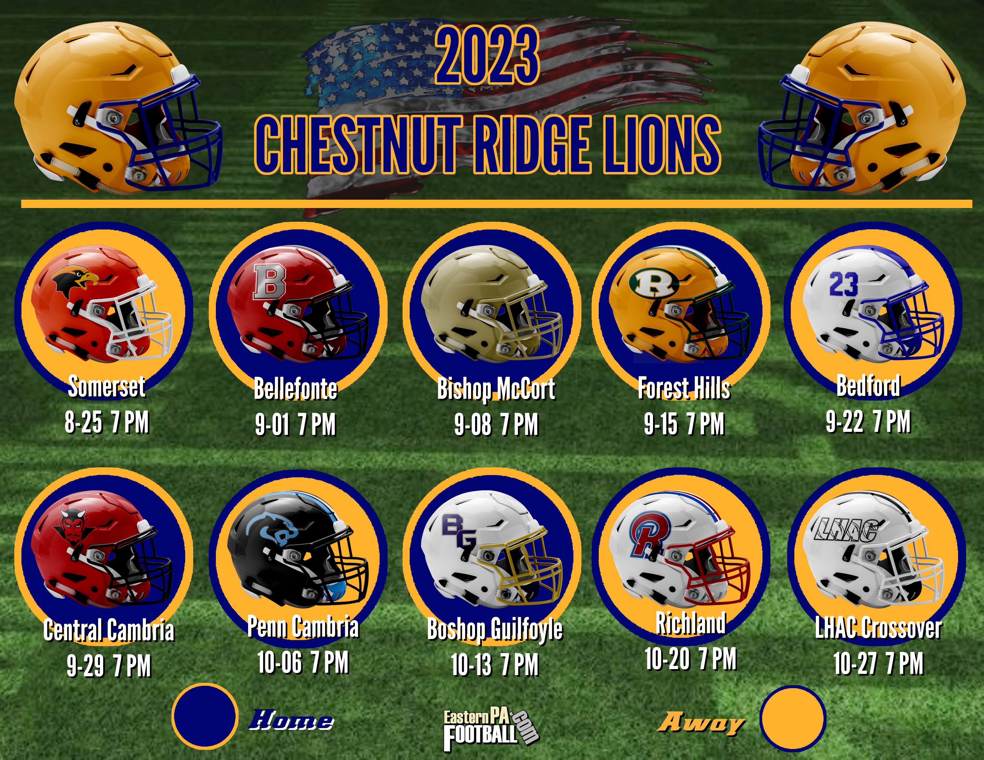 Chestnut Ridge Lions Football Program