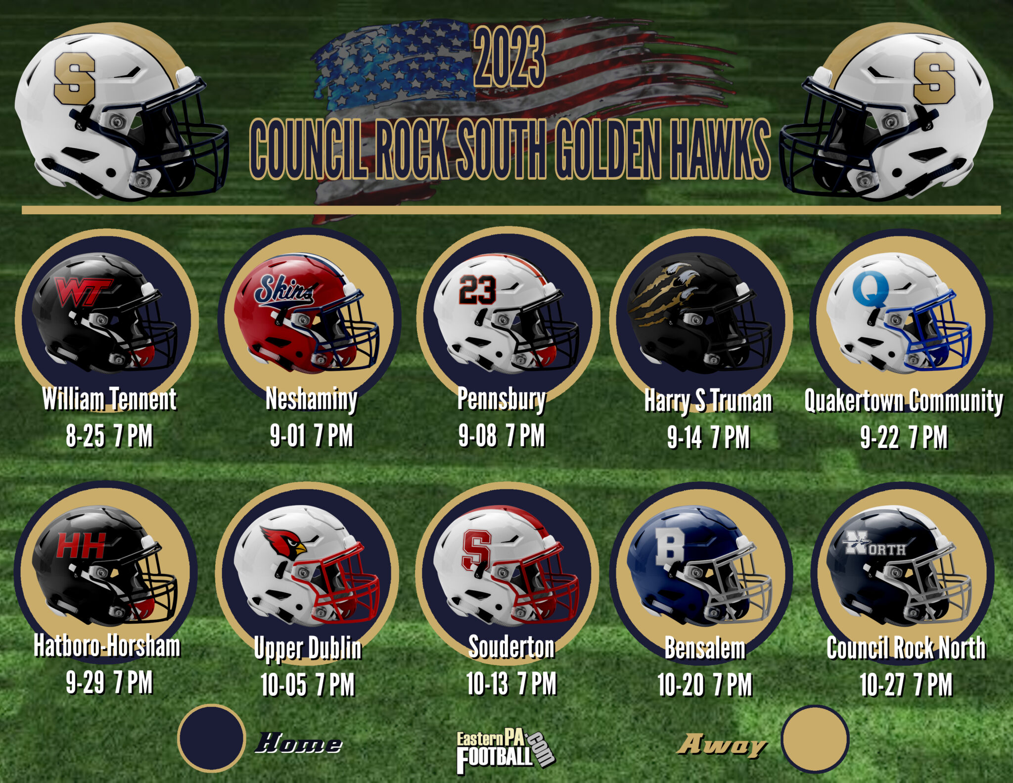 2023 Team Preview Council Rock South Golden Hawks