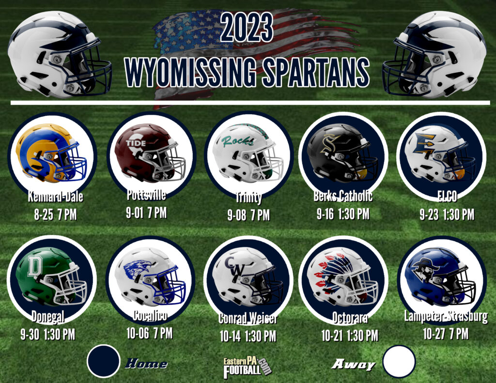 2023 Team Preview Wyomissing Area Spartans