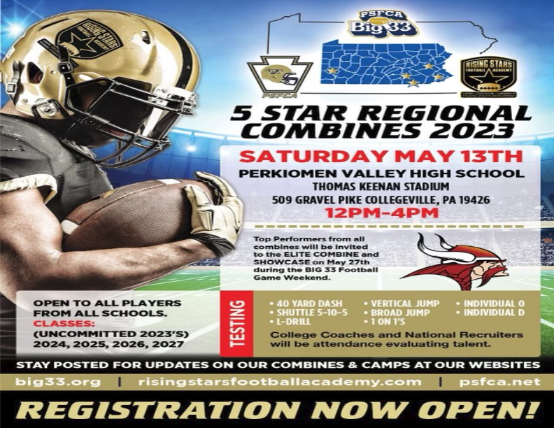 PSFCA Big 33 / Rising Stars Football Academy 5 Star Combines - Big 33